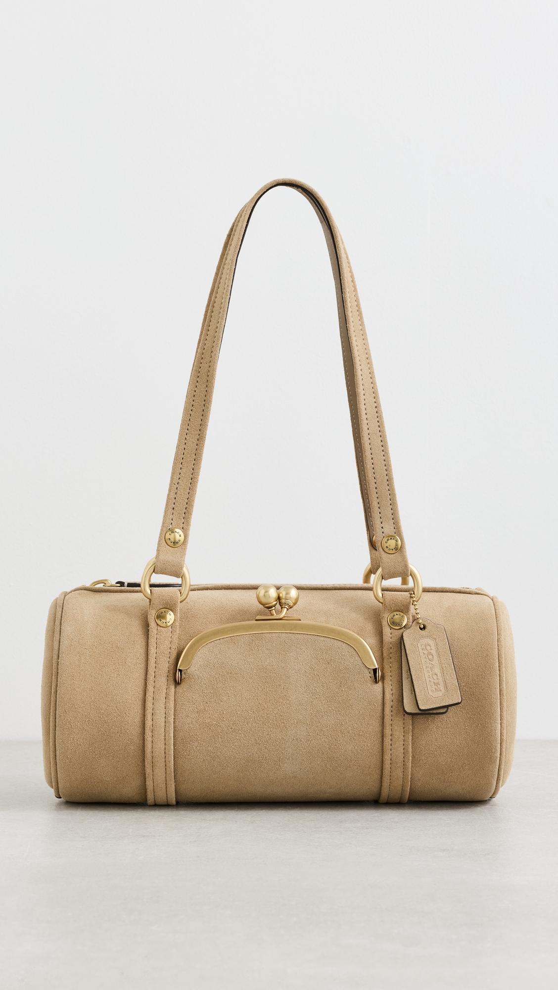 Kisslock Barrel Bag 28 by COACH