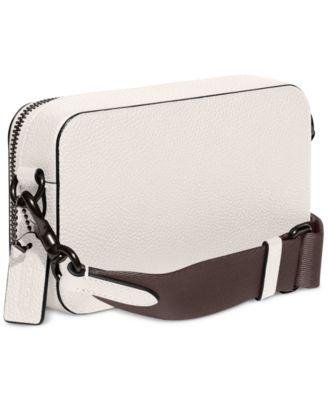 Leather Charter Slim Crossbody with Adjustable Web Strap by COACH