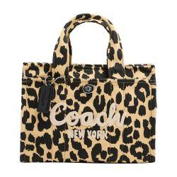 Leopard Cargo 26 totebag by COACH