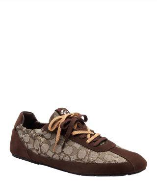 Men's Jacquard Unstructured Sneakers by COACH Men's Jacquard Unstructured Sneakers by COACH