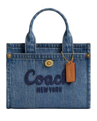 Mini Cargo Denim Tote Bag by COACH