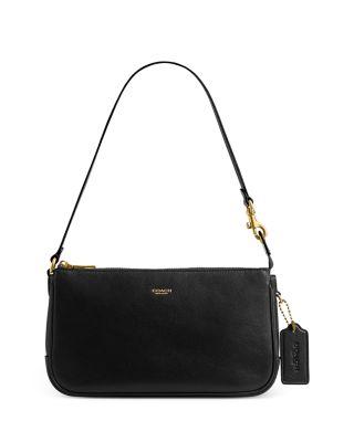 Plaza Mini Leather Shoulder Bag by COACH