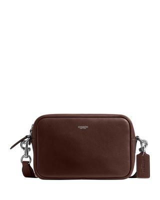 Radio Leather Camera Bag by COACH