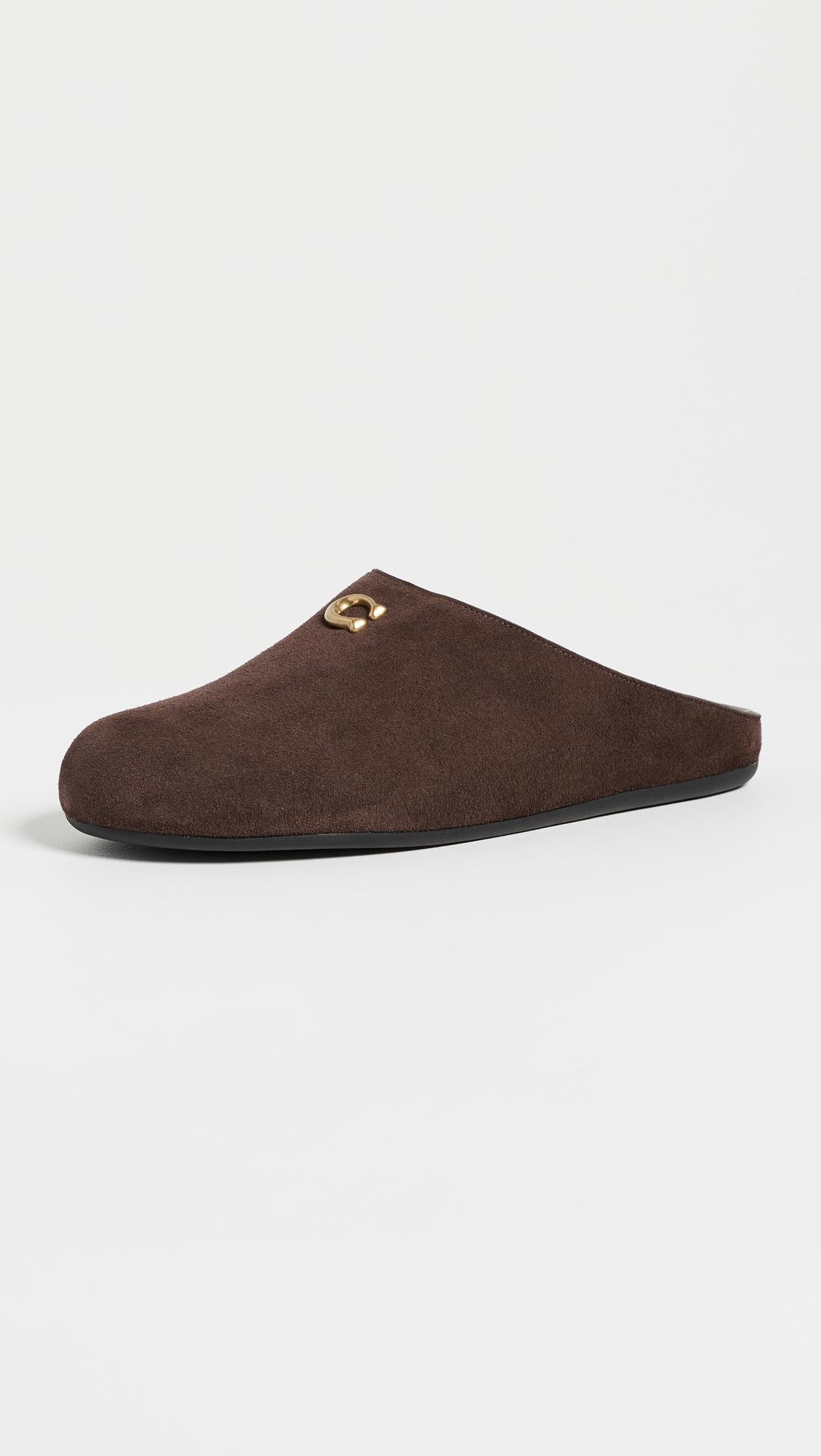Sculpted C Soft Mules by COACH
