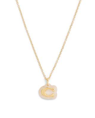 Signature C Pendant Necklace by COACH