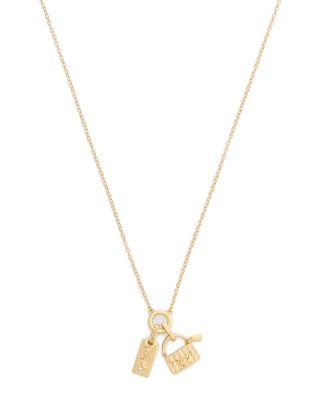 Signature Charm Pendant Necklace by COACH