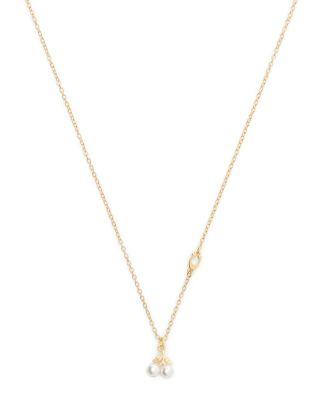 Signature Pearl Cherry Pendant Necklace by COACH
