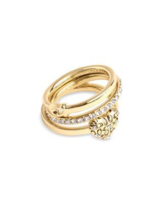 Signature Quilted Heart Ring Set by COACH