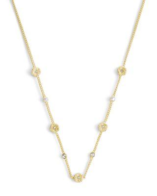 Signature Tea Rose Strand Necklace by COACH