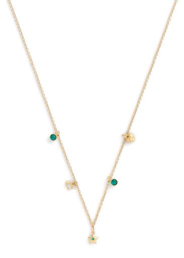 Star charm necklace by COACH