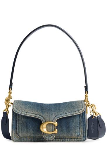 Tabby 20 denim shoulder bag by COACH