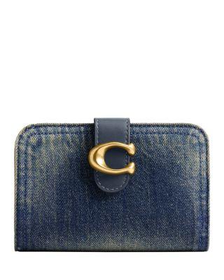 Tabby Wallet In Cotton Denim by COACH