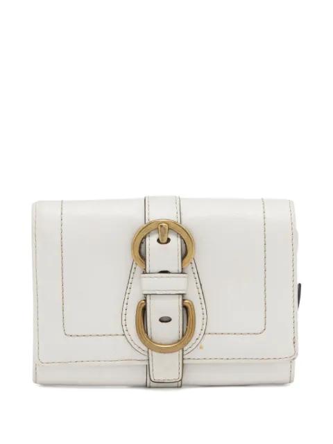 pre-owned leather buckled wallet by COACH VINTAGE