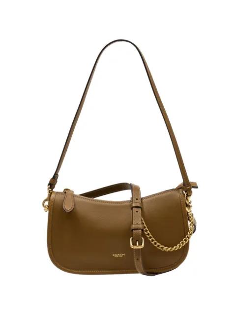 Waverly leather shoulder bag by COACH