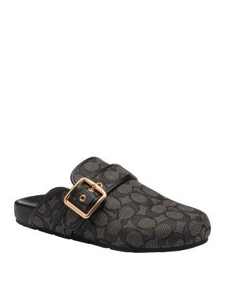 Women's Arch Buckled Signature Clogs by COACH