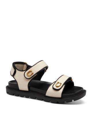 Women's Brynn Canvas Sandals by COACH