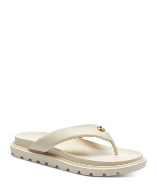 Women's Brynn Leather Thong Sandals by COACH