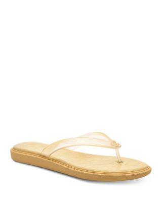 Women's Jelly Flip Flops by COACH