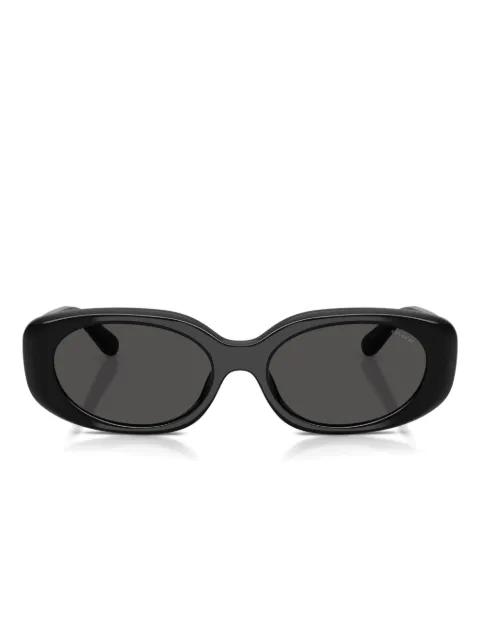 oval-frame logo sunglasses by COACH