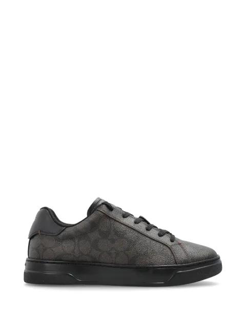 patterned lace-up sneakers by COACH