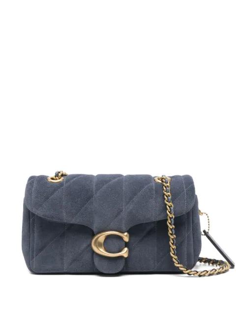 quilted chain shoulder bag by COACH