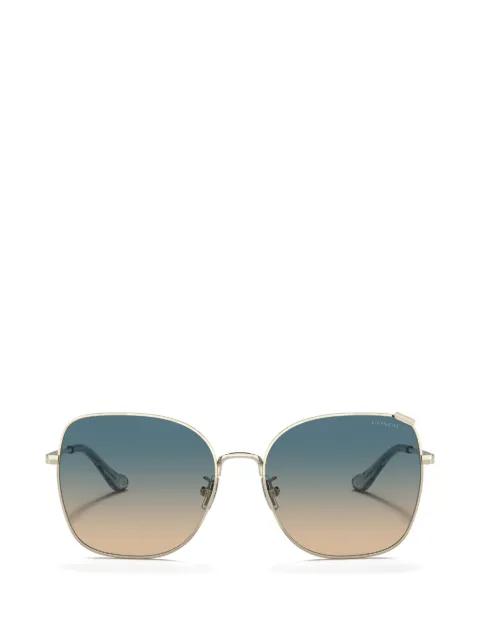 square-frame gradient sunglasses by COACH