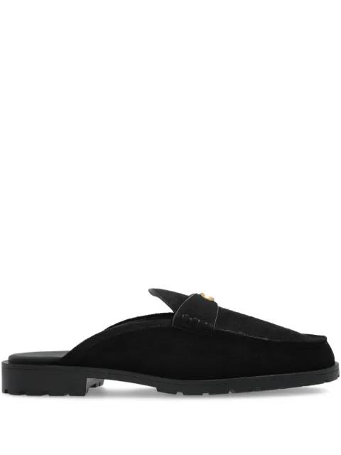 suede slippers by COACH