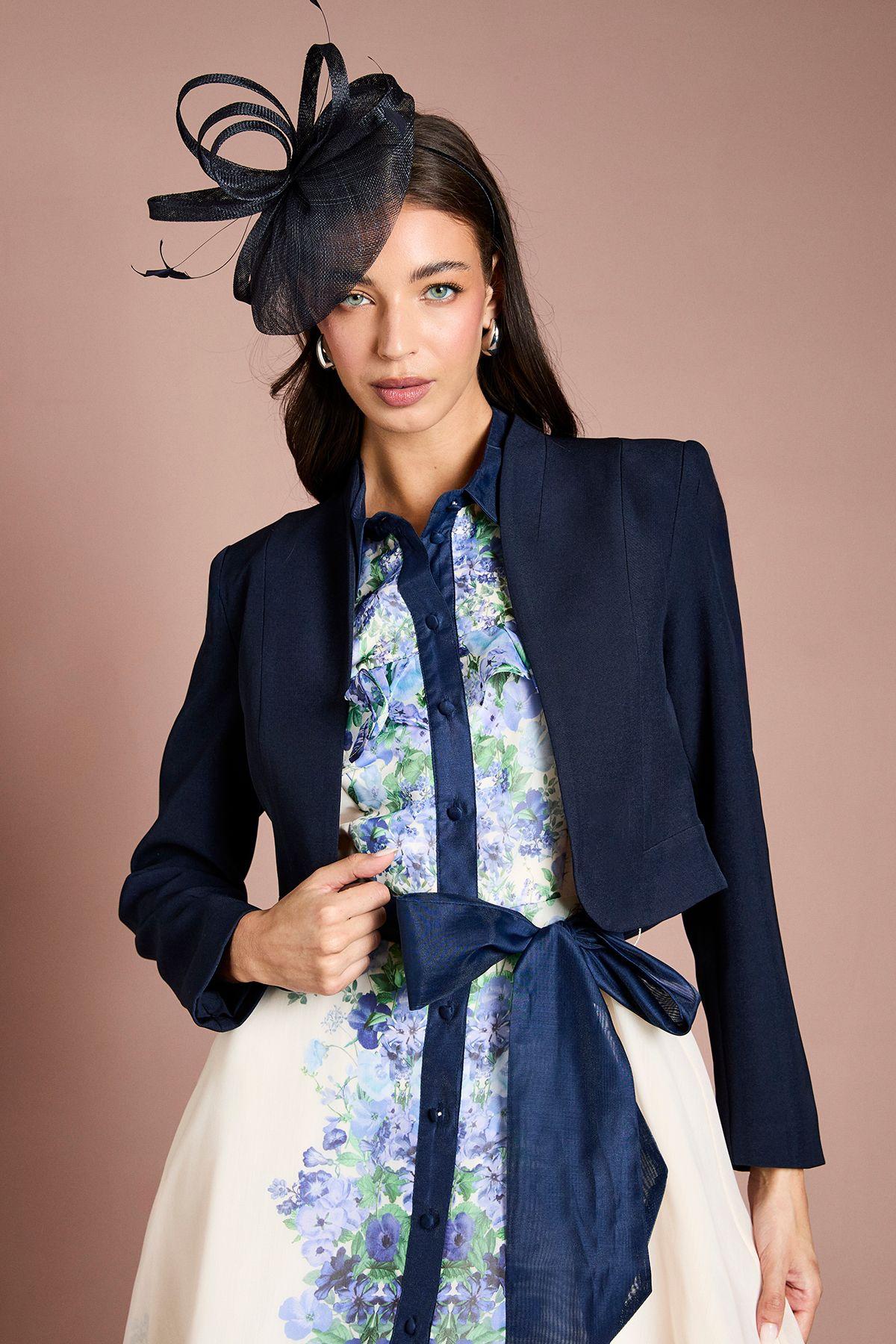 Bow Back Long Sleeve Jacket by COAST