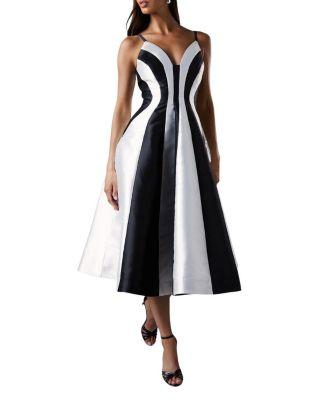 Contrast Panel Midi Dress by COAST