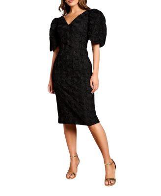 Floral Pleated Sleeve Pencil Dress by COAST