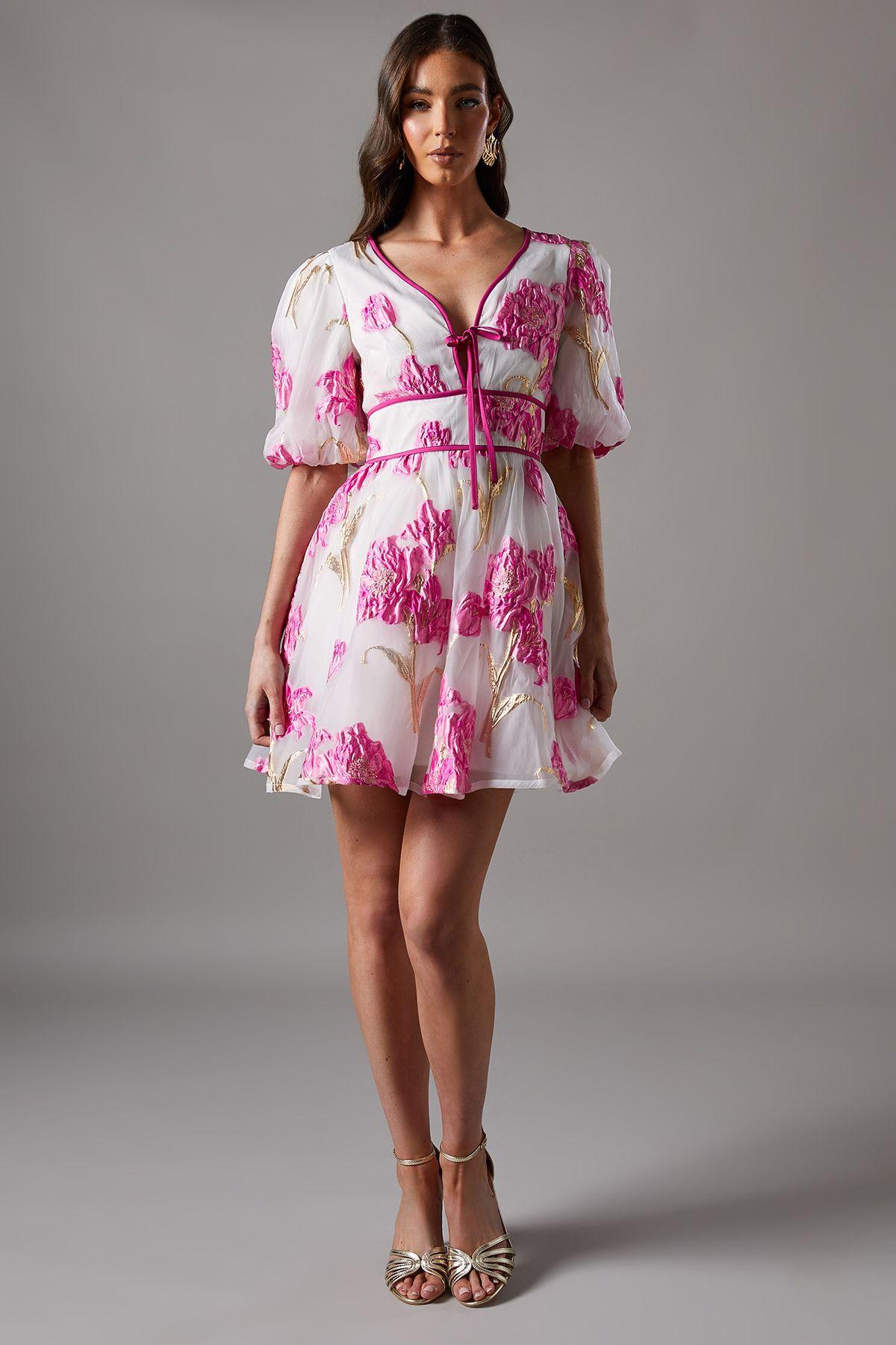 Jacquard Mini Dress by COAST
