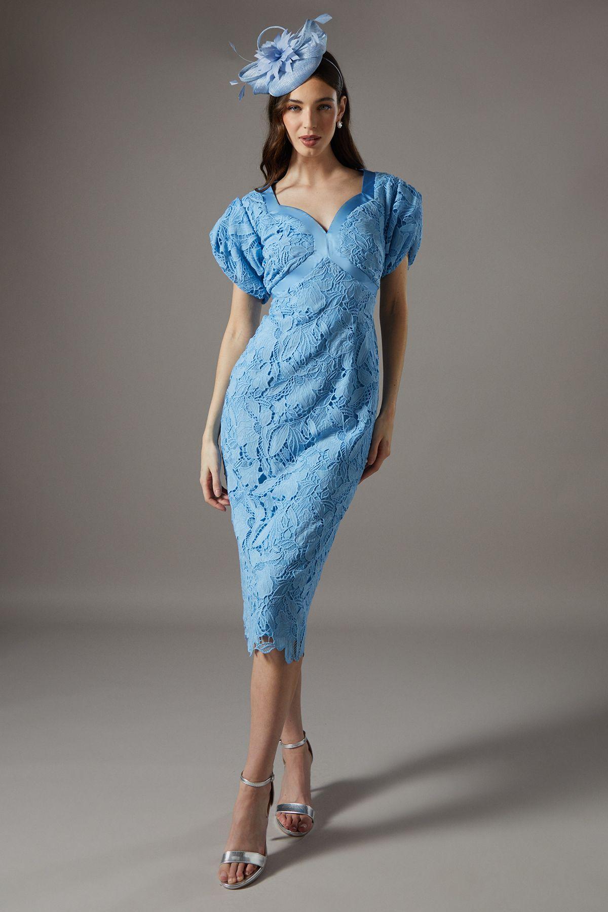 Lace Fitted Dress by COAST