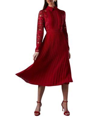 Long Sleeve Midi Shirt Dress by COAST
