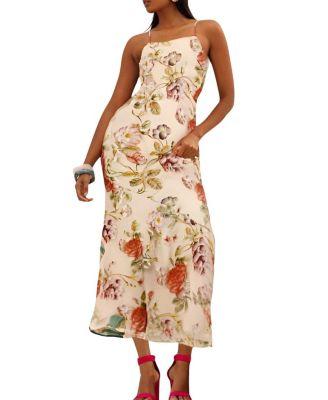 Muse Strappy Floral Sequin Maxi Dress by COAST