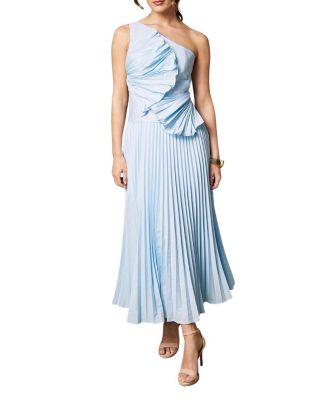 Pleat Fan Bandeau Dress by COAST