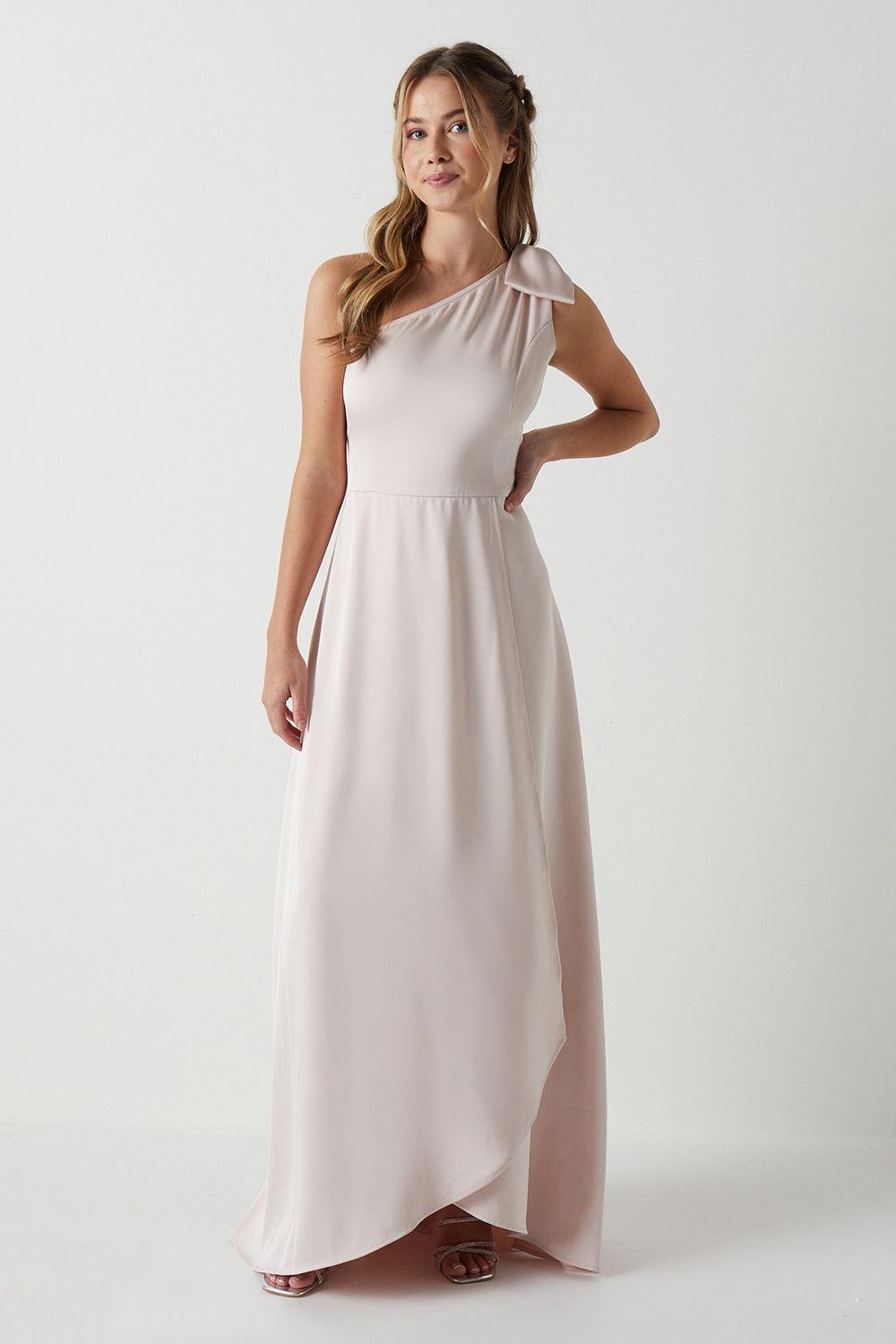 Teen Coast One Shoulder Bow Bridesmaid Dress by COAST Teen Coast One Shoulder Bow Bridesmaid Dress by COAST