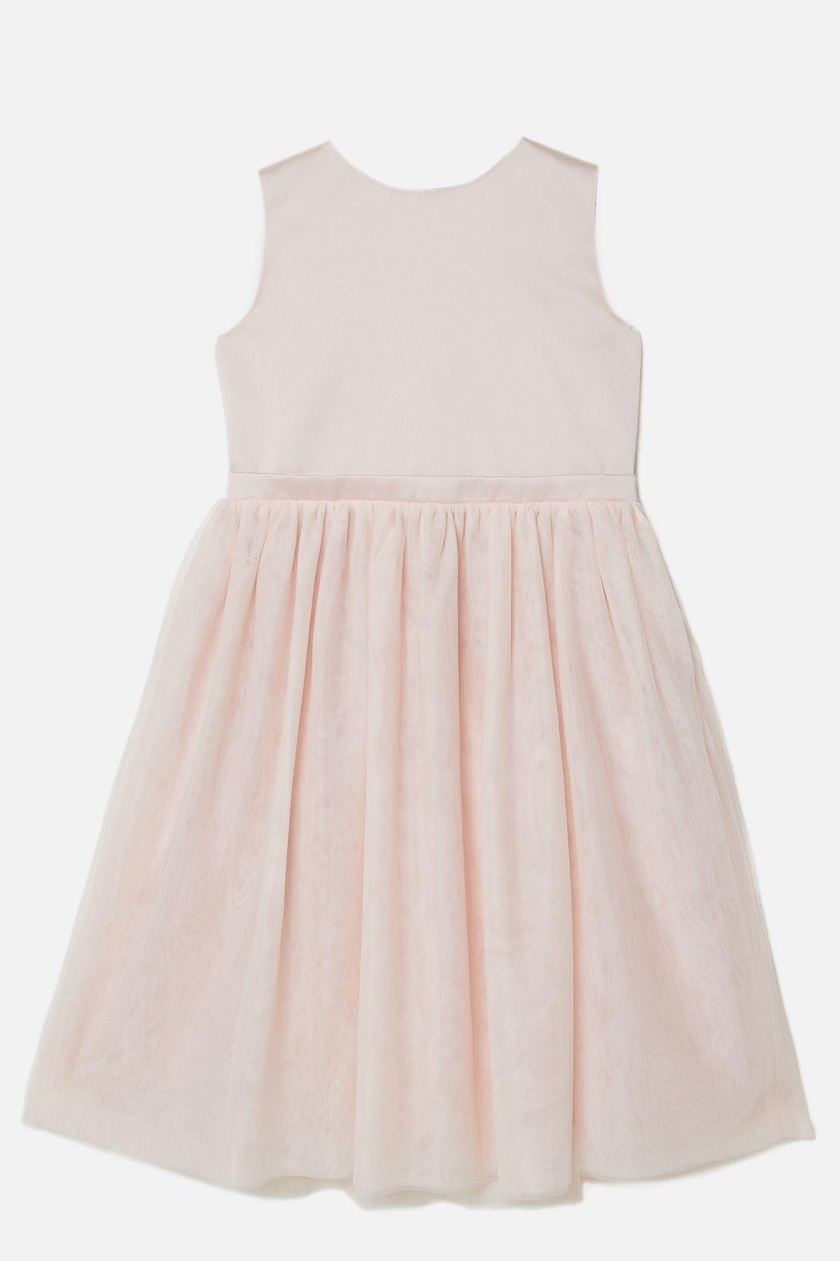 Tulle Skirt Bow Back Flowergirl Dress by COAST