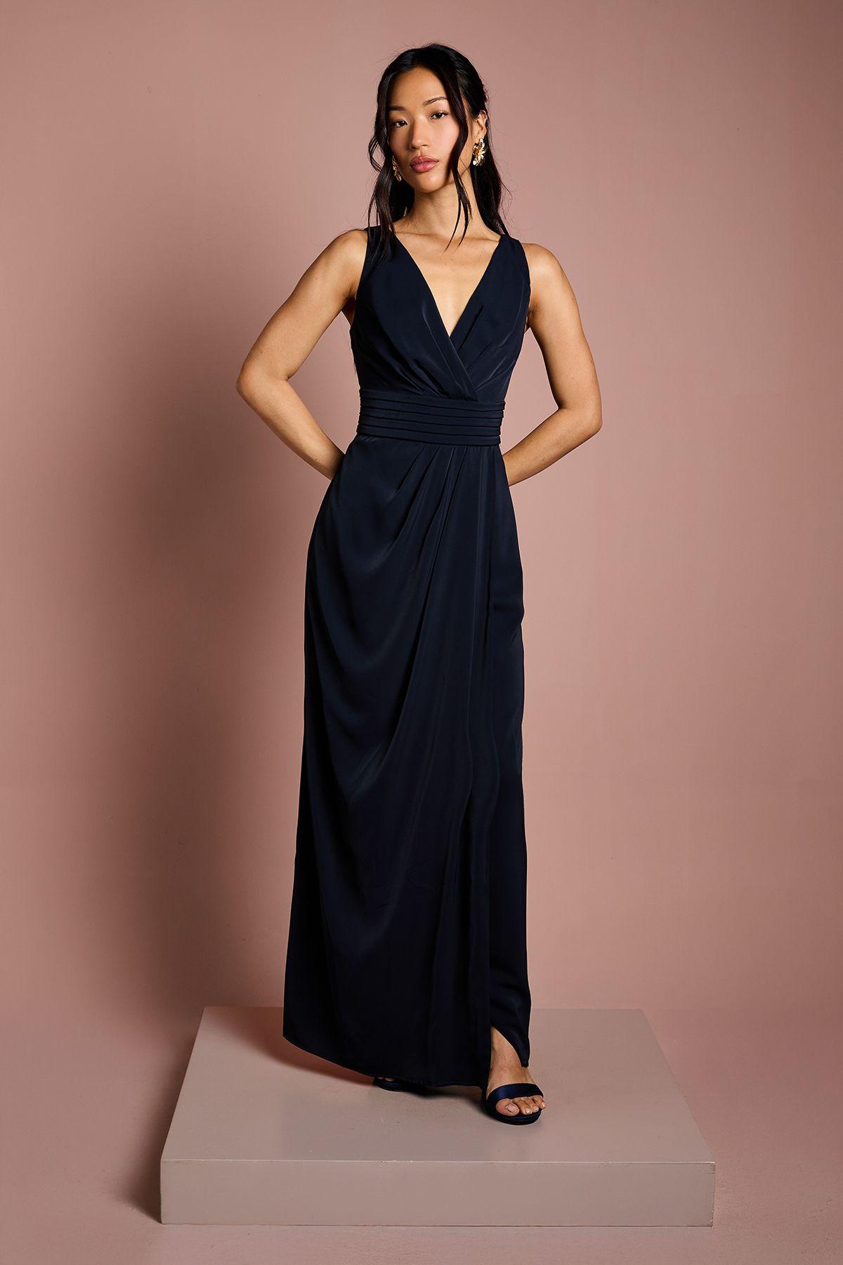 V Neck Sleeveless Bridesmaid Dress by COAST