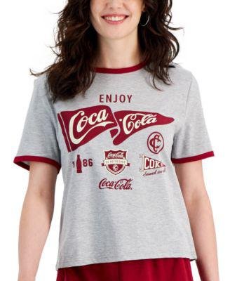Juniors’ Love Tribe Coke Collegiate T-Shirt by COCA-COLA