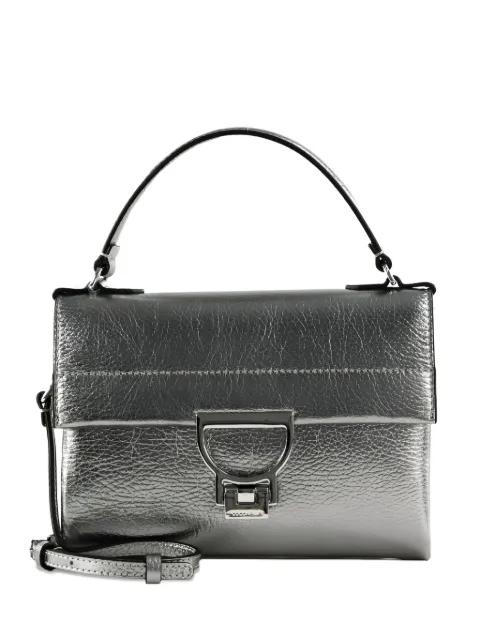 Arlettis metallic leather tote bag by COCCINELLE