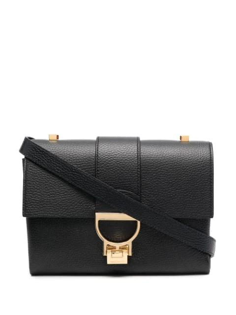 Arlettis pebbled-leather satchel by COCCINELLE