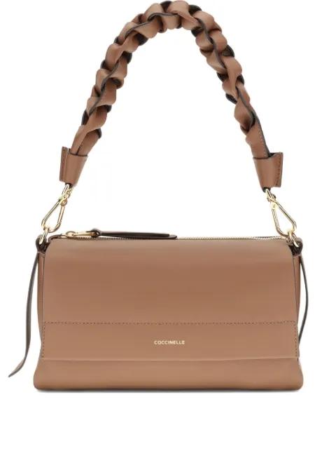 Boheme braided-handle calf-leather shoulder bag by COCCINELLE