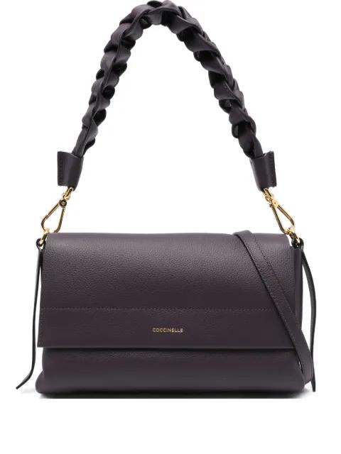 Boheme leather shoulder bag by COCCINELLE