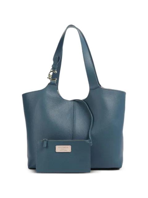 C-Easy grained-leather tote bag by COCCINELLE
