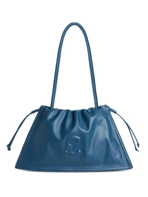 Dulse logo-embossed medium shoulder bag by COCCINELLE