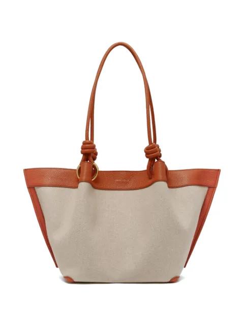 Finn knot-detail tote bag by COCCINELLE
