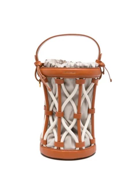Koi leather-detail bucket bag by COCCINELLE