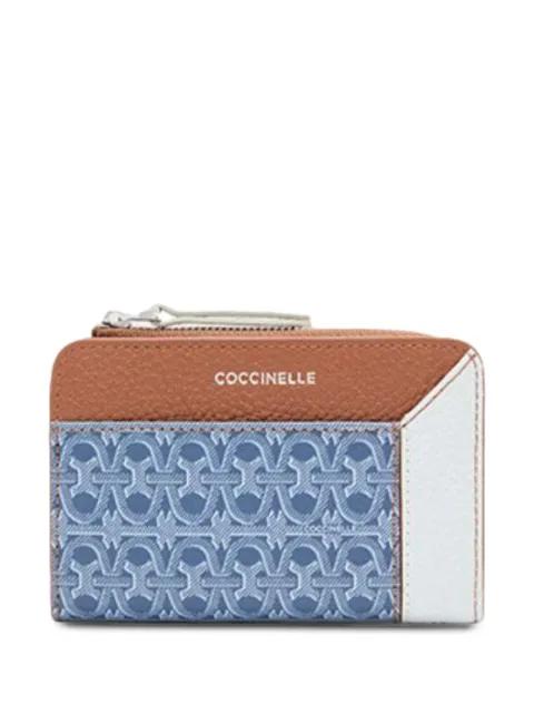 Loreen monogram zip wallet by COCCINELLE
