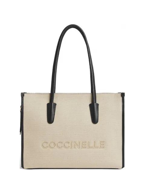 Myrtha logo-embroidered shoulder bag by COCCINELLE
