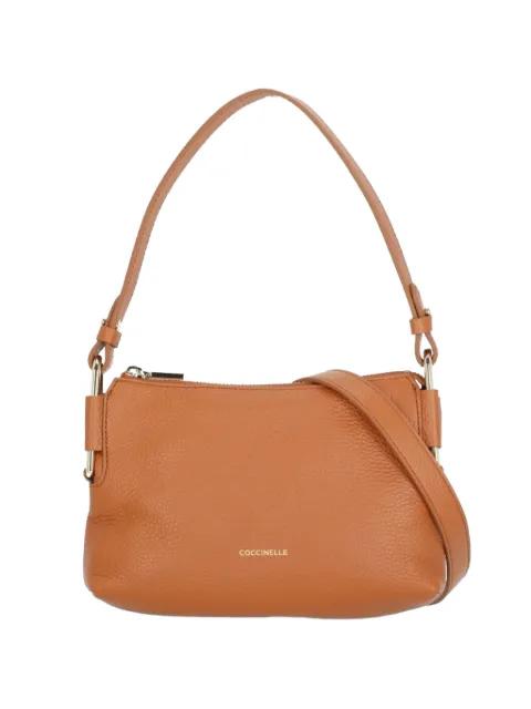 Rebekka mini pebbled leather shoulder bag by COCCINELLE